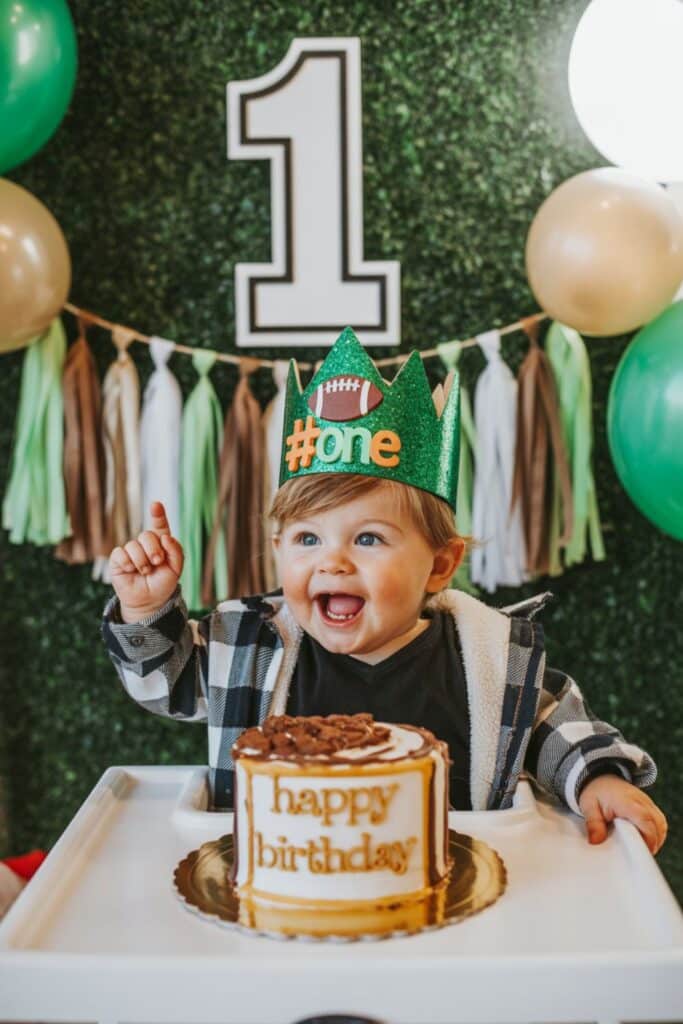 football first down birthday decorations