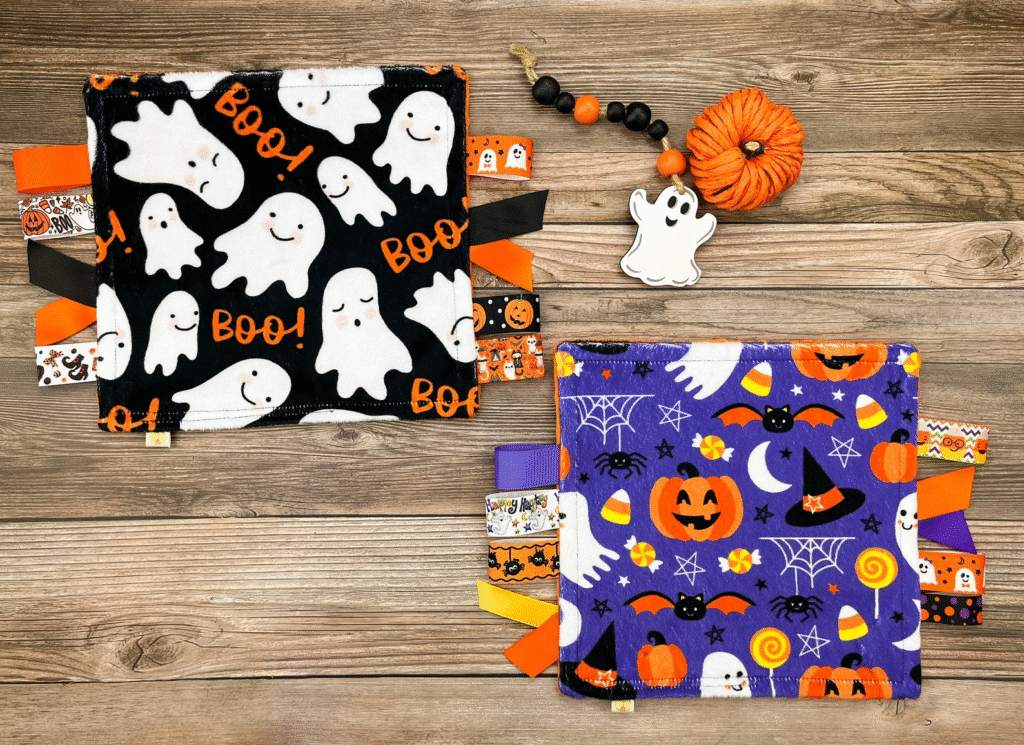 alloween Sensory Crinkle Toy for Toddler Boo Basket
