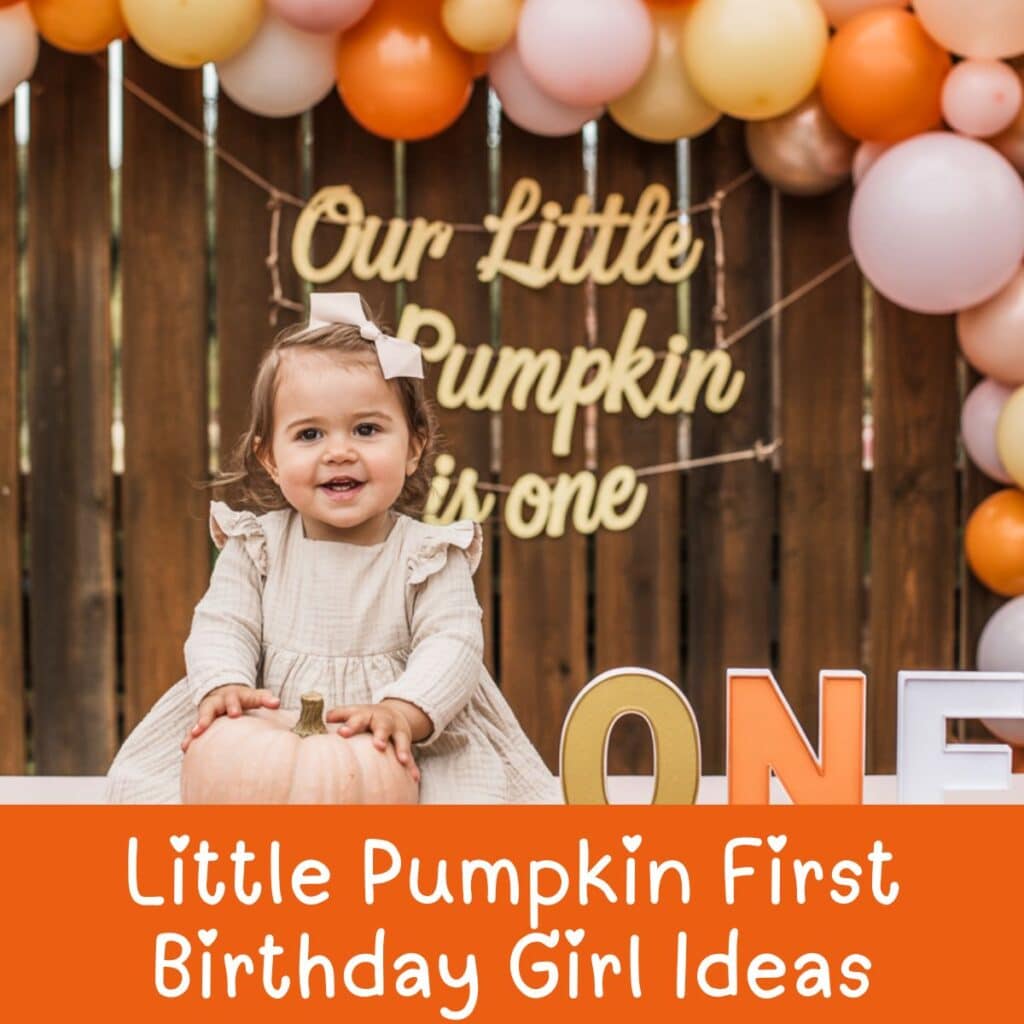 little pumpkin 1st birthday grl ideas