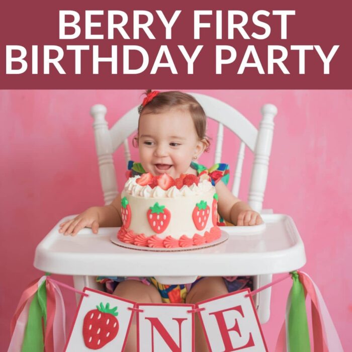 BERRY FIRST BIRTHDAY PARTY IDEAS 1-12-25 berry first birthday party ideas