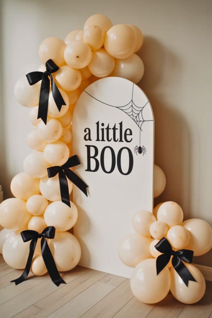 baby shower themes -  a little boo is due