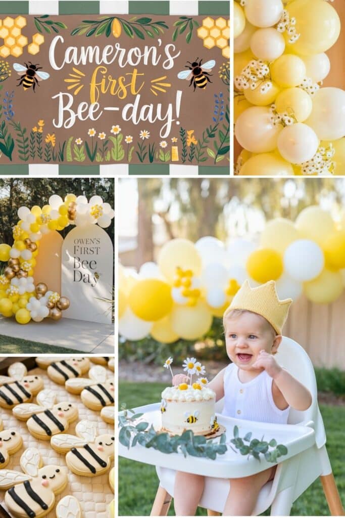 first birthday themes - my first bee day