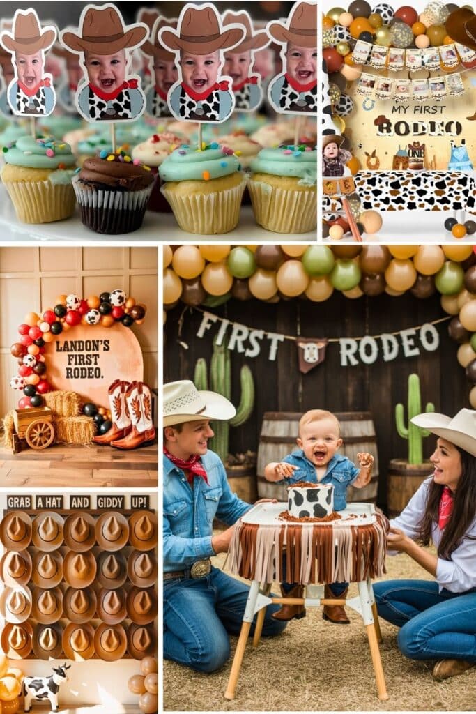 first birthday themes - my first rodeo