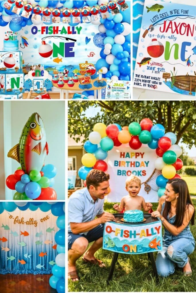 ofishally one first birthday party theme
