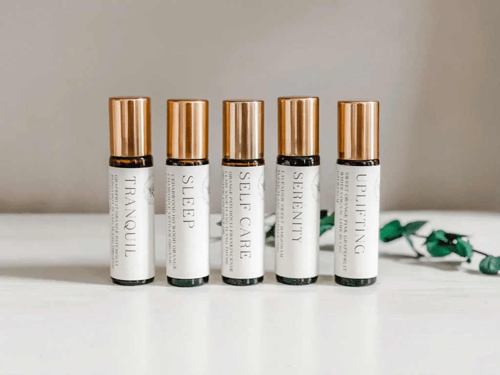 Assorted Essential Oil Blend Rollers , Tranquil , Self Care , Sleep , Pulse Point Roll Ons , Natural Remedy • Meditation •personalized gift