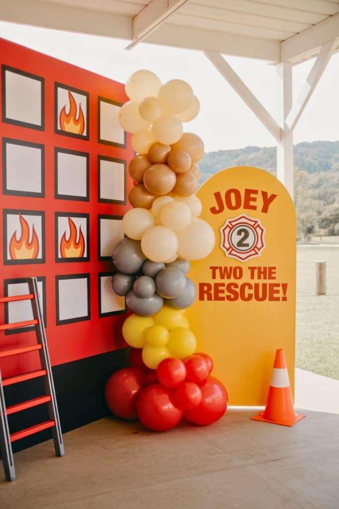 TWO the rescue - 2nd brthday boy theme