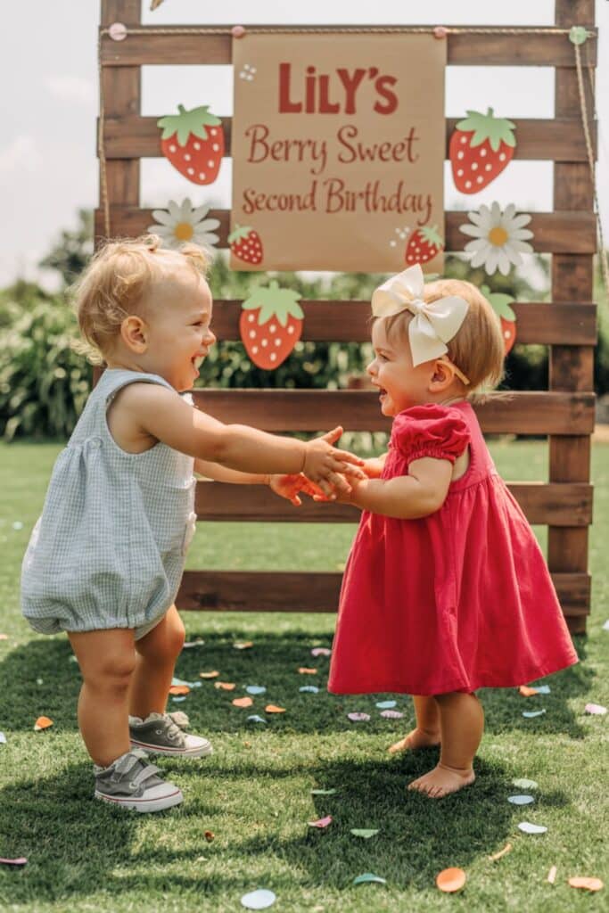 2nd birthday party for girl theme - berry sweet