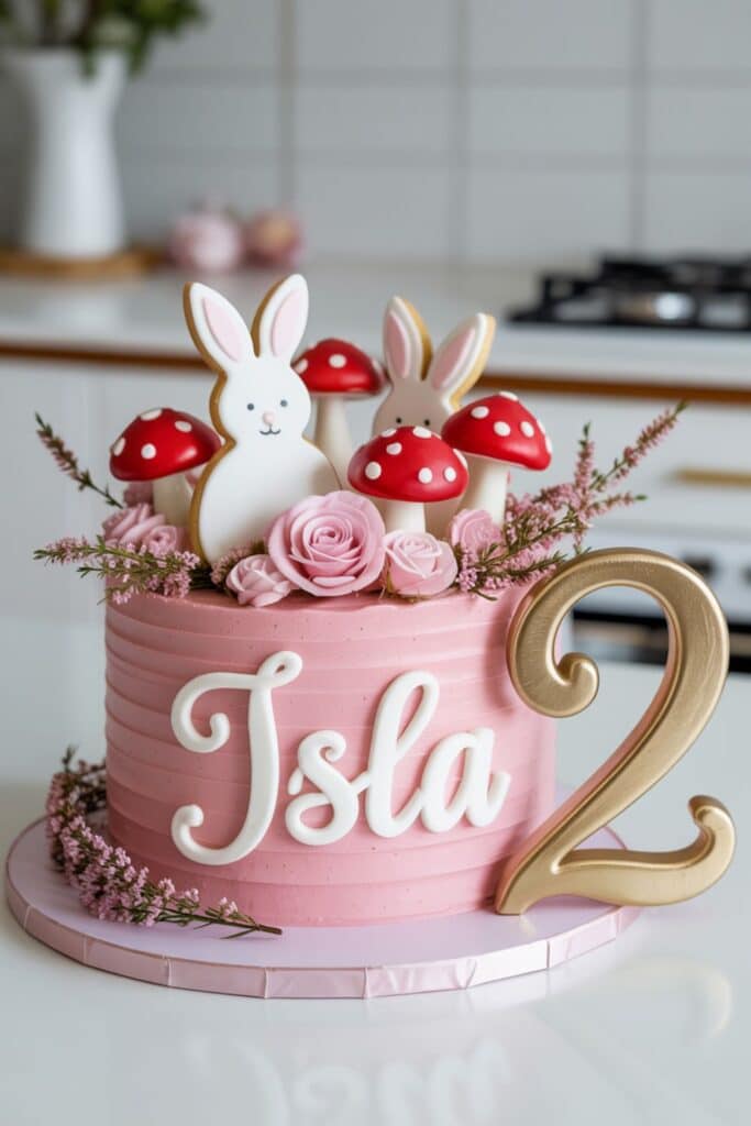2nd birthday ideas for girls - woodland wonderland