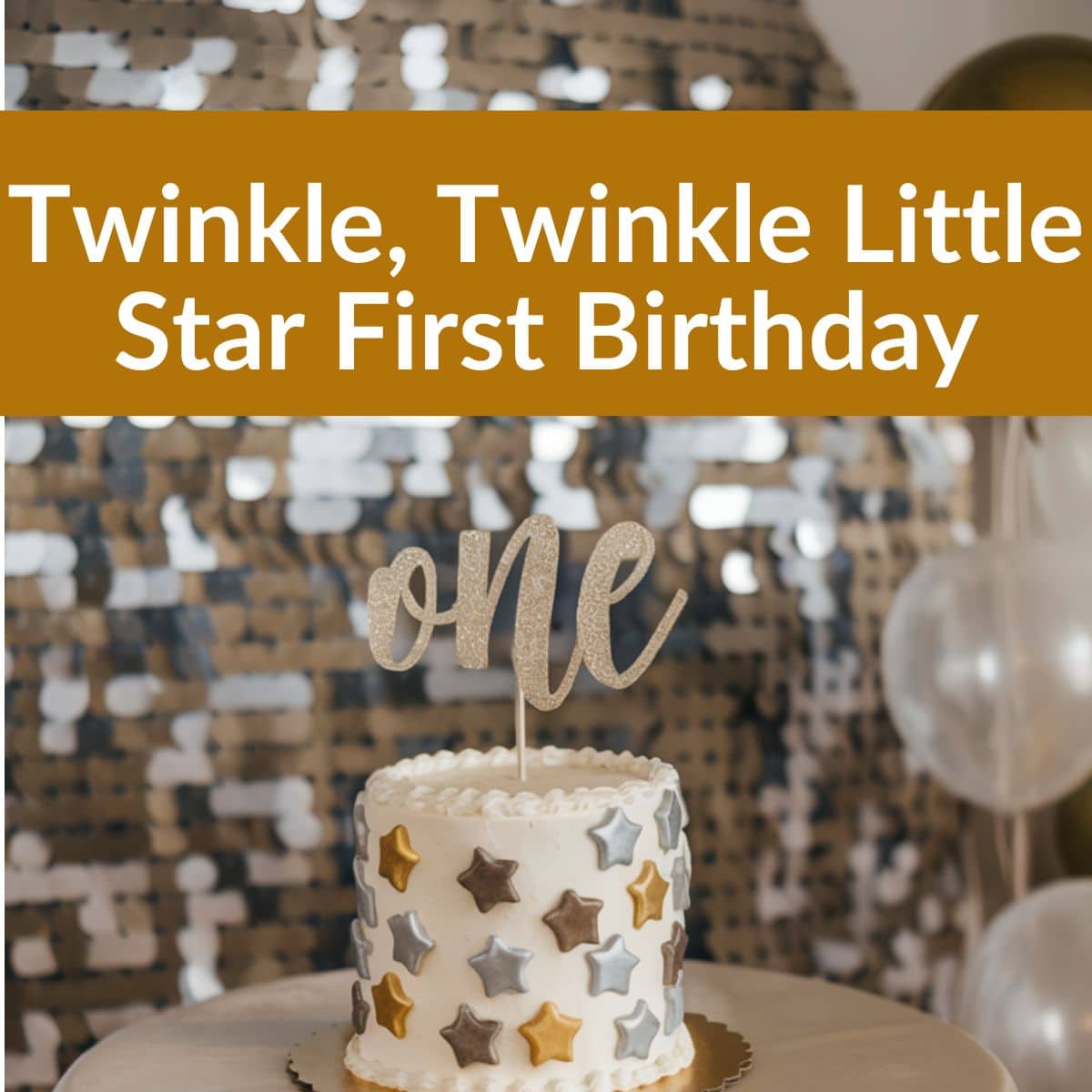 twinkle twinkle little star birthday party