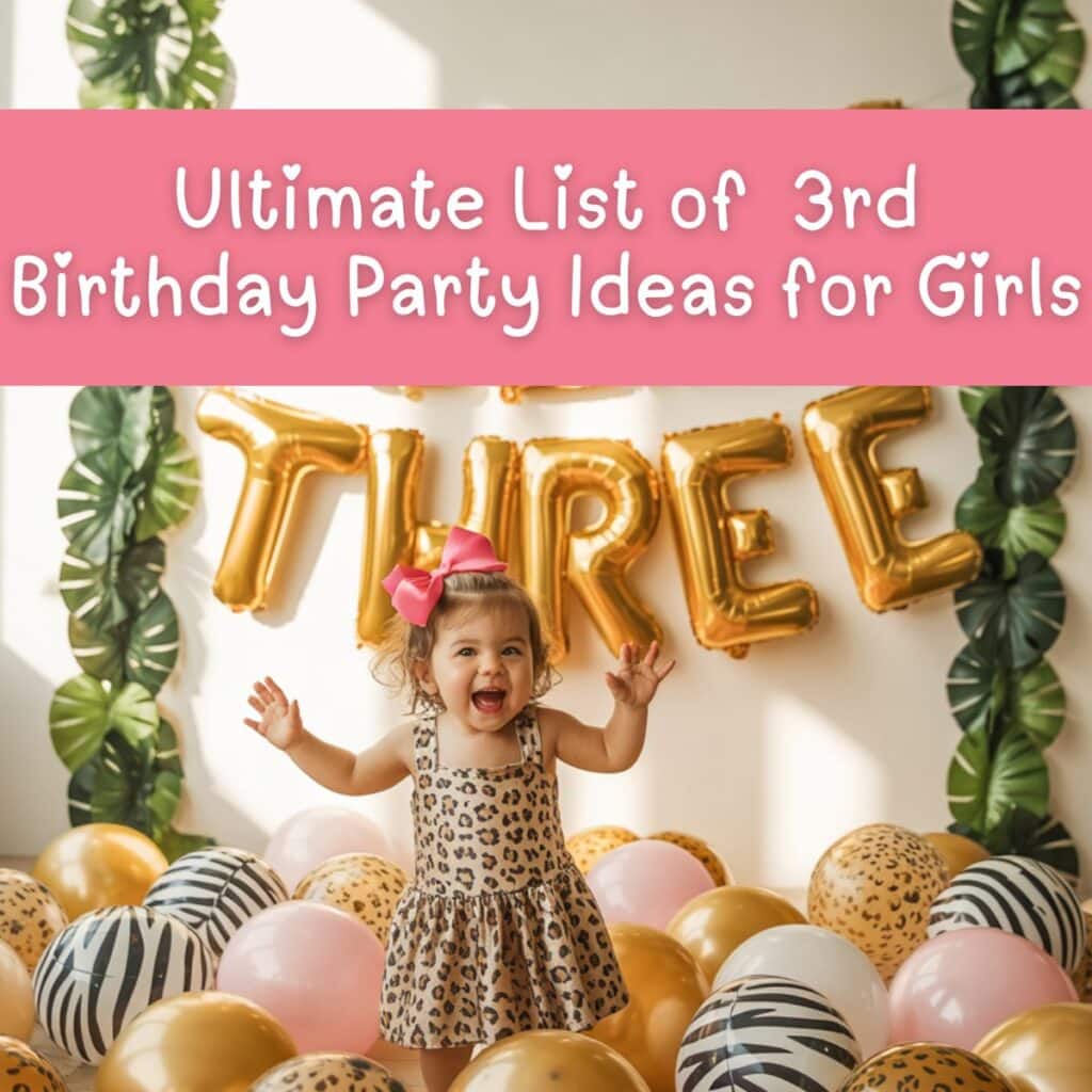 3rd birthday party ideas for girls