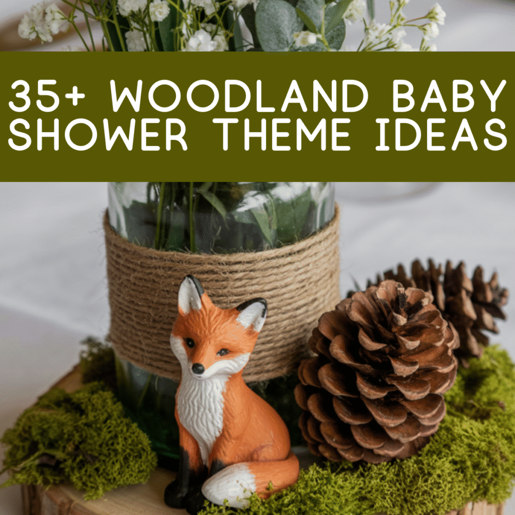 woodland baby shower theme ideas