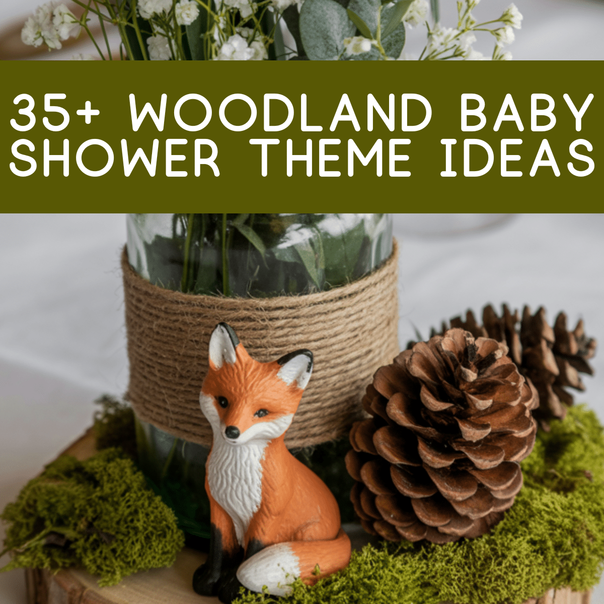 woodland baby shower theme ideas