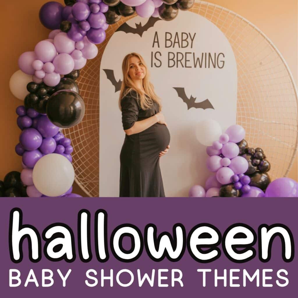 halloween baby shower themes