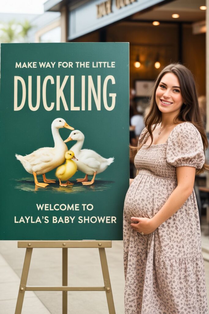 MAKE WAY FOR DUCKLing - march baby shower