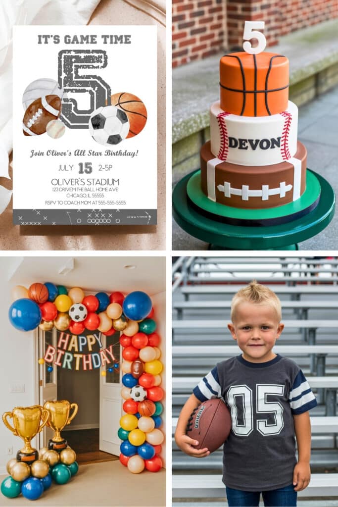 5 year old boy birthday party themes