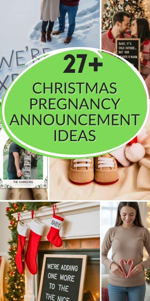 christmas pregnancy announcement ideas