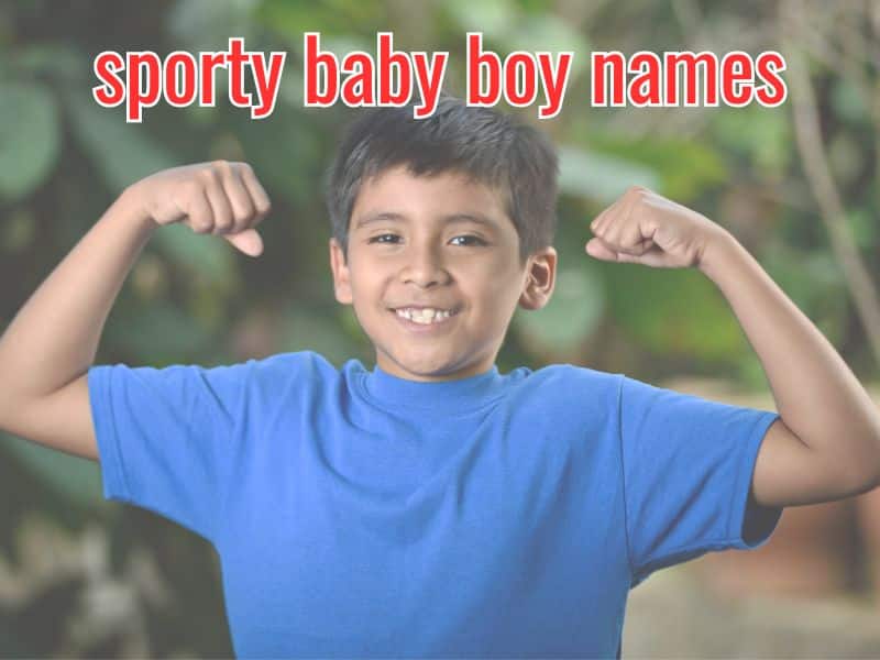 sporty boy names