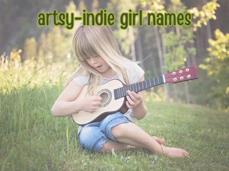 arty indie girl names