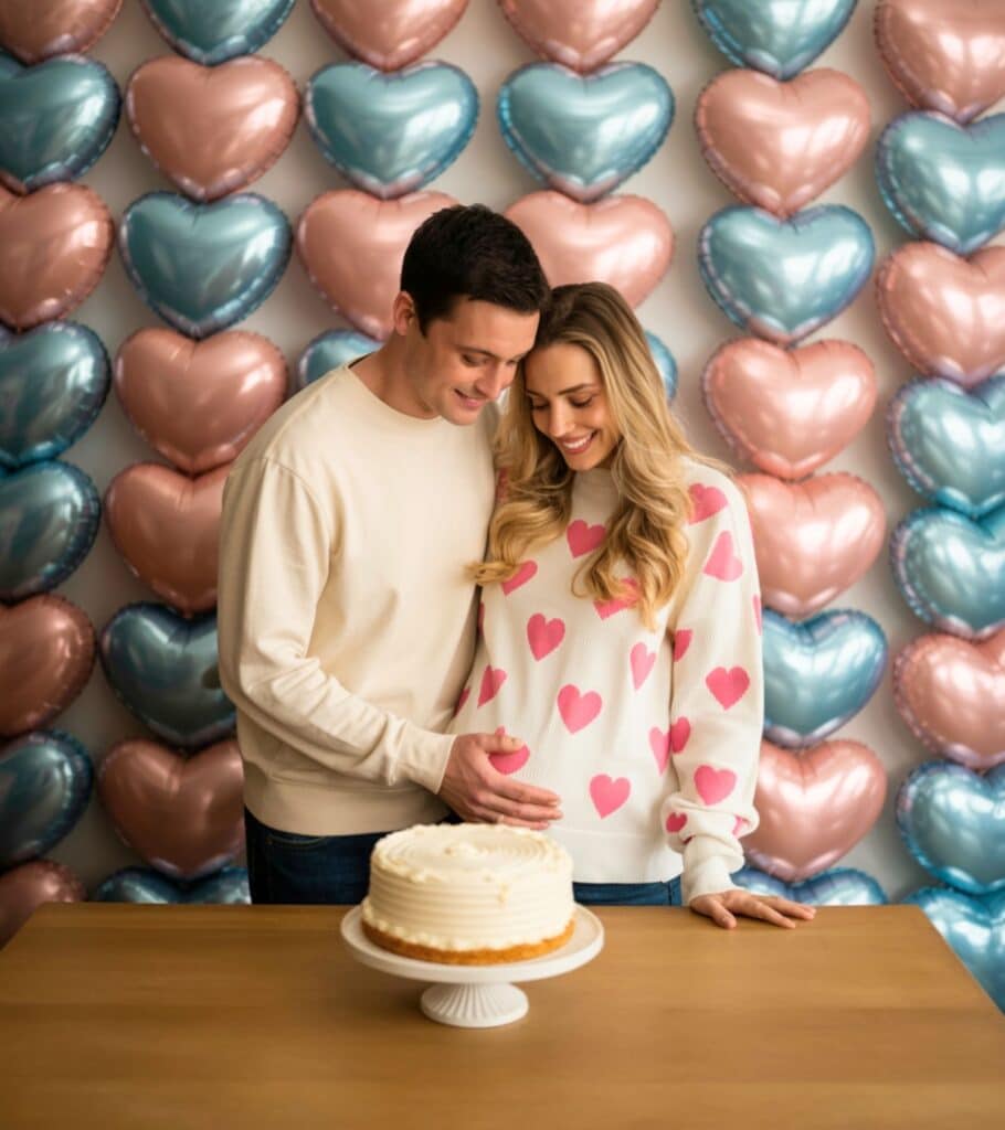 at home gender reveal