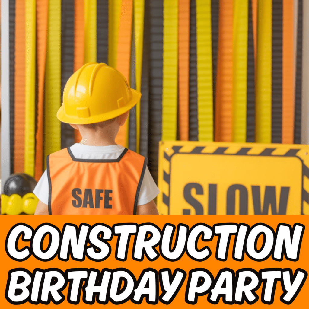 2nd birthday boy construction theme