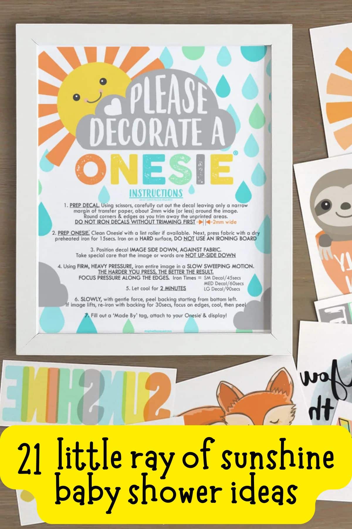 Little Ray of Sunshine Baby Shower Ideas (21 Sweet Ways to Celebrate)