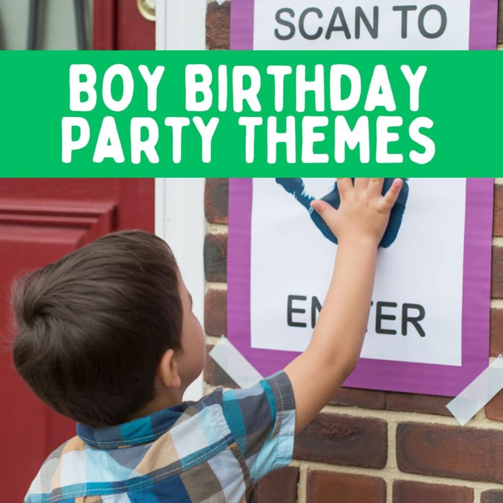 boy birthday themes
