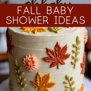 fall baby shower ideas