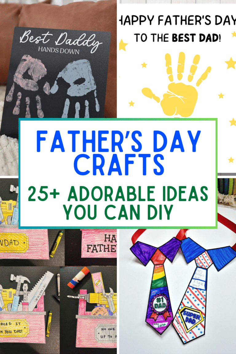 25+ Fatherās Day Crafts for Kids That Are Actually Cute (and Easy to Make)