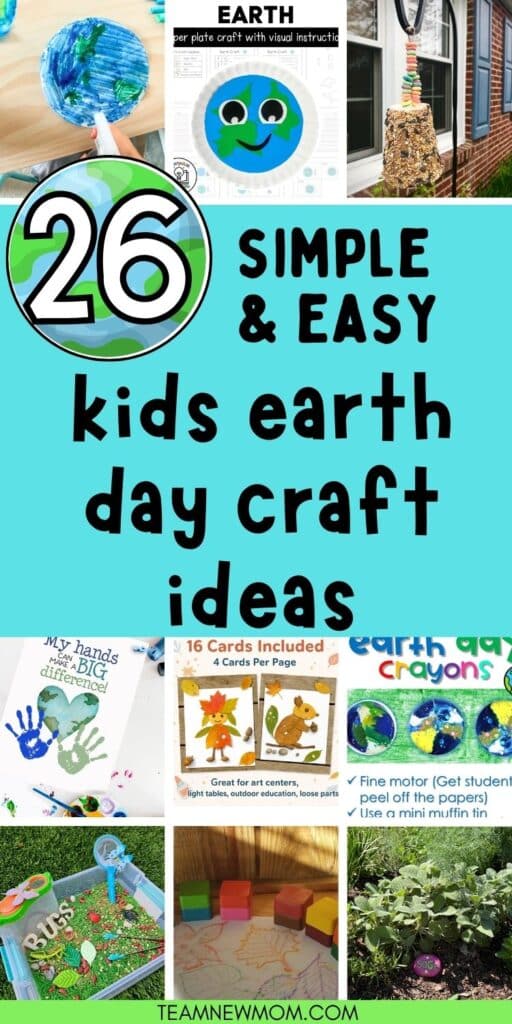 simple and easy earth day crafts for kids
