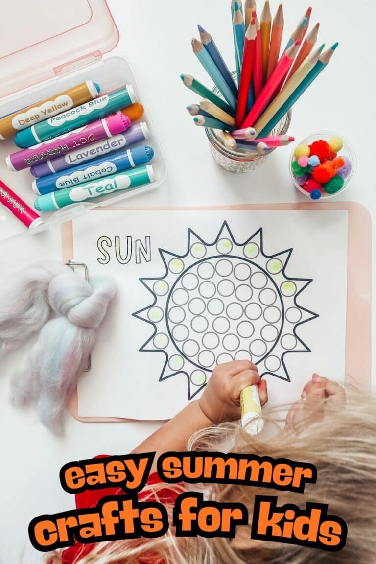 50 Easy Summer Crafts for Kids (Fun Ideas to Beat “I’m Bored” All ...