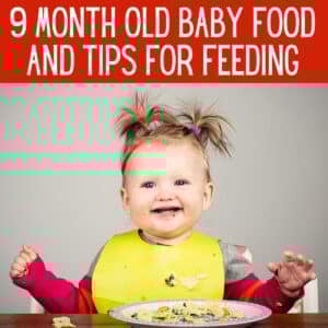 9 month old baby food