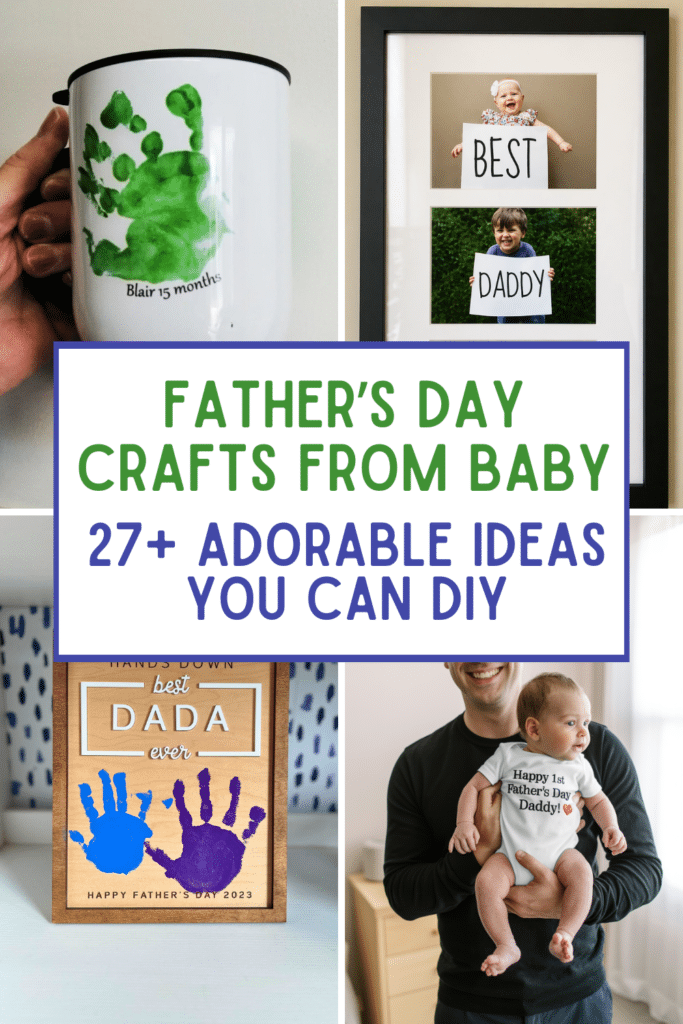 fathers day crafts from baby
