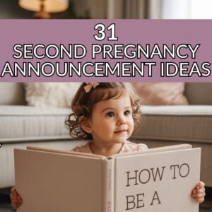 second pregnancy announcement ideas