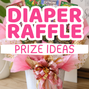 diaper raffle prizes for a baby shower