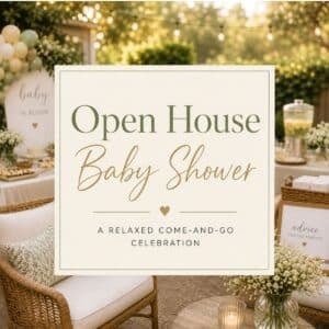 open house baby shower ideas