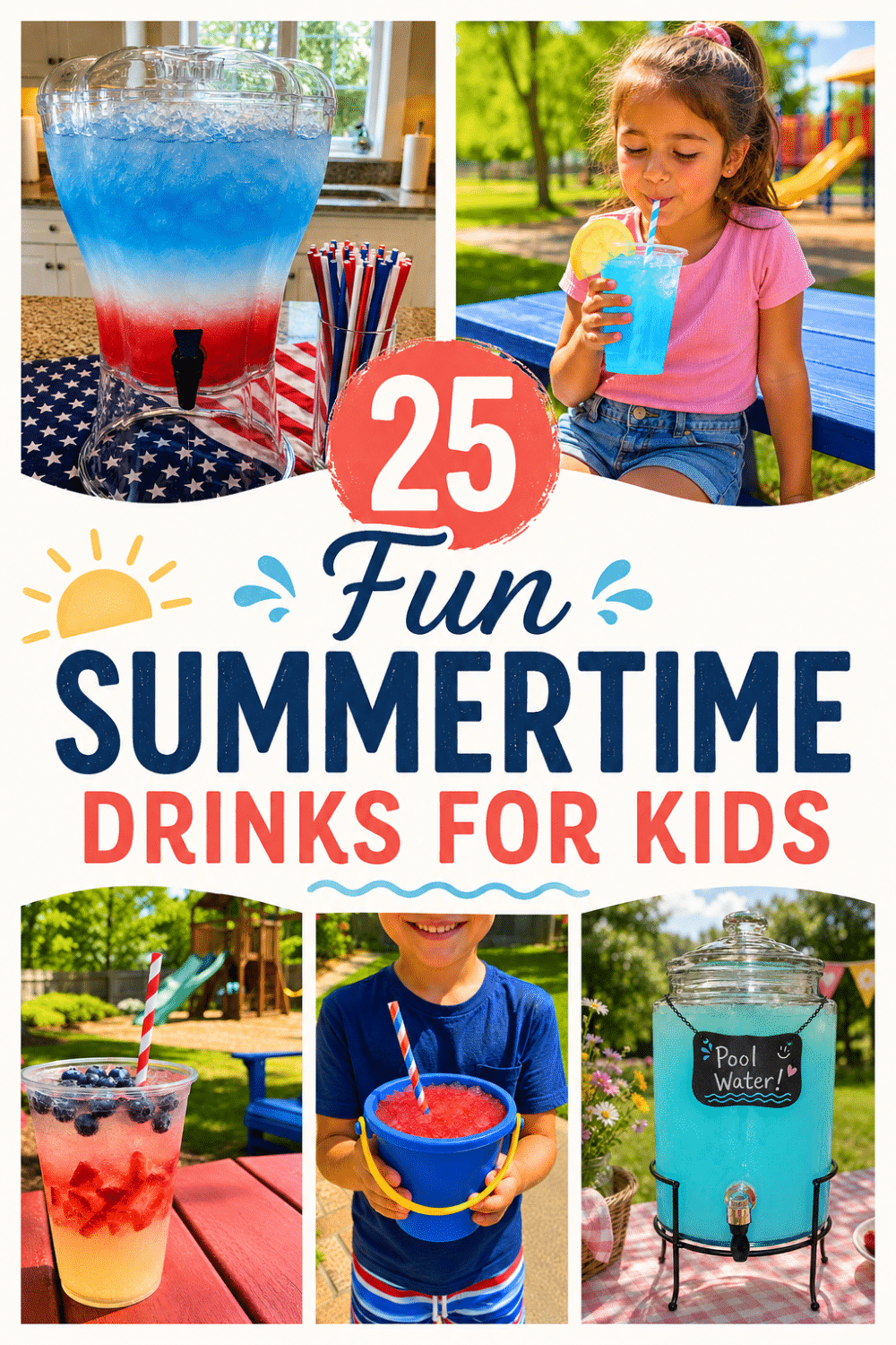 25 Fun Summer Drinks for Kids That Are Perfect for Pool Days, Parties ...