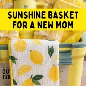sunshine basket for new moms