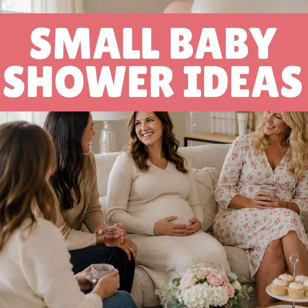 small baby shower ideas that are low key