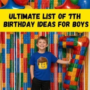 7th birthday party for boys