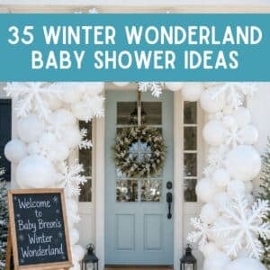 winter wonderland baby shower ideas