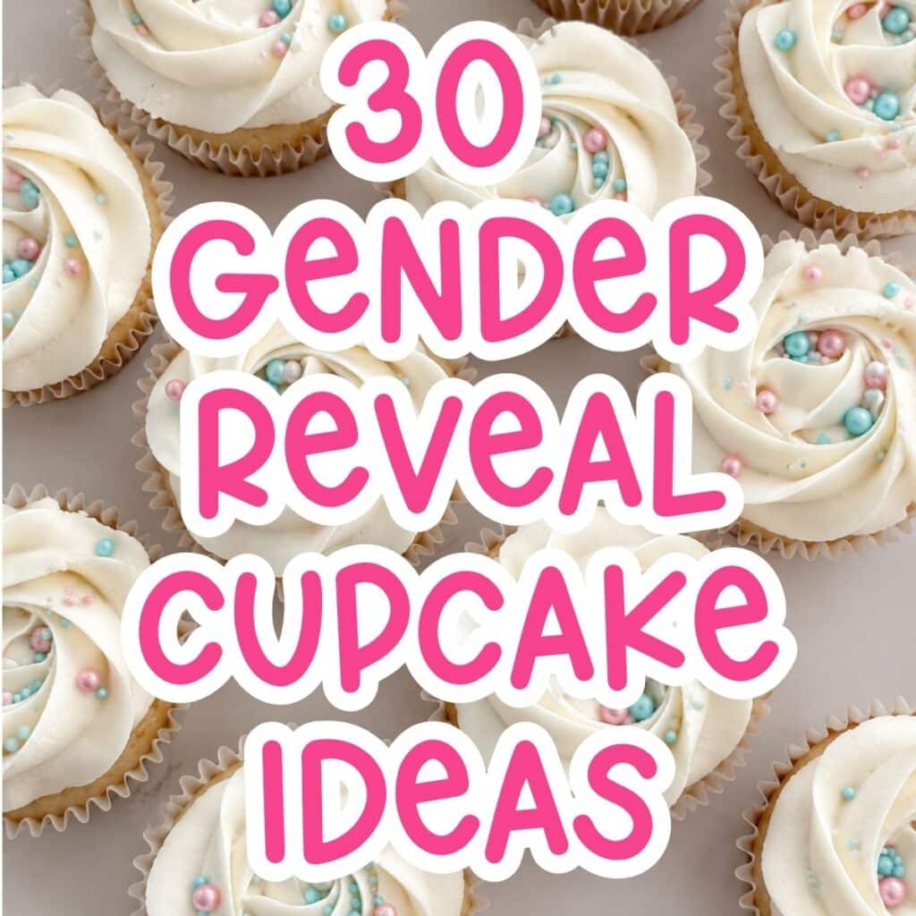 gender reveal cupcake ideas