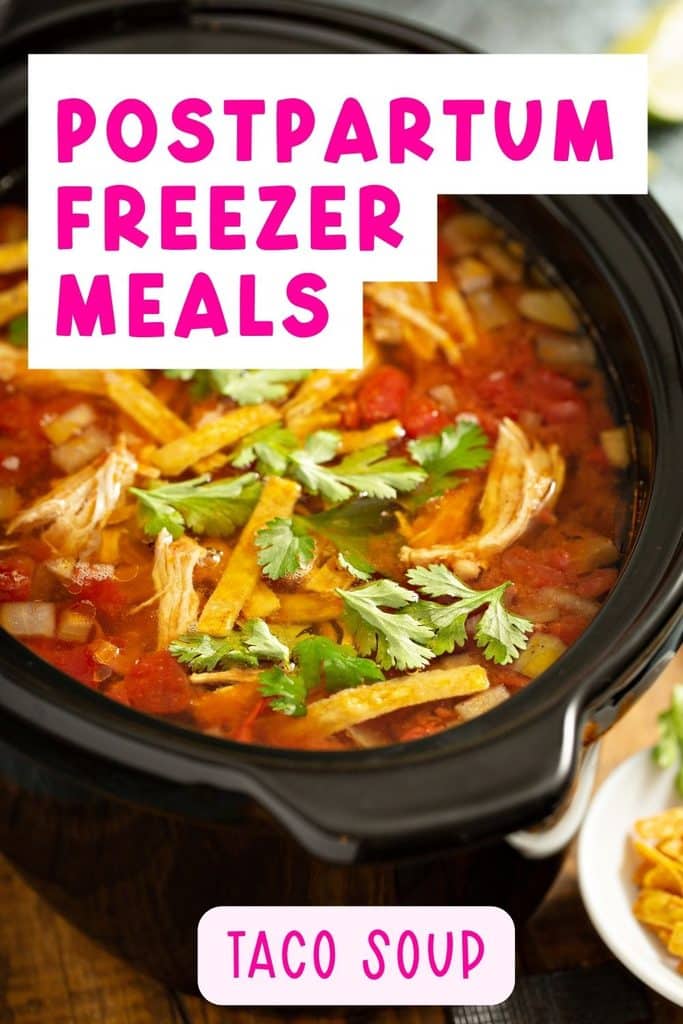 Taco Soup: Taco soup with ground beef, beans, and corn ready to serve